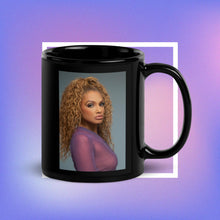 Load image into Gallery viewer, THE LOOK Black Glossy Mug
