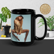 Load image into Gallery viewer, LEGS FOR DAYS Black Glossy Mug
