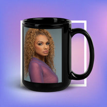 Load image into Gallery viewer, THE LOOK Black Glossy Mug
